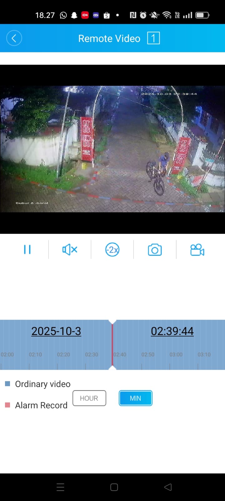 CCTV Rekam Maling Gondol Sepeda Polygon Ayah Kabid Humas FWJ Indonesia di Tangerang