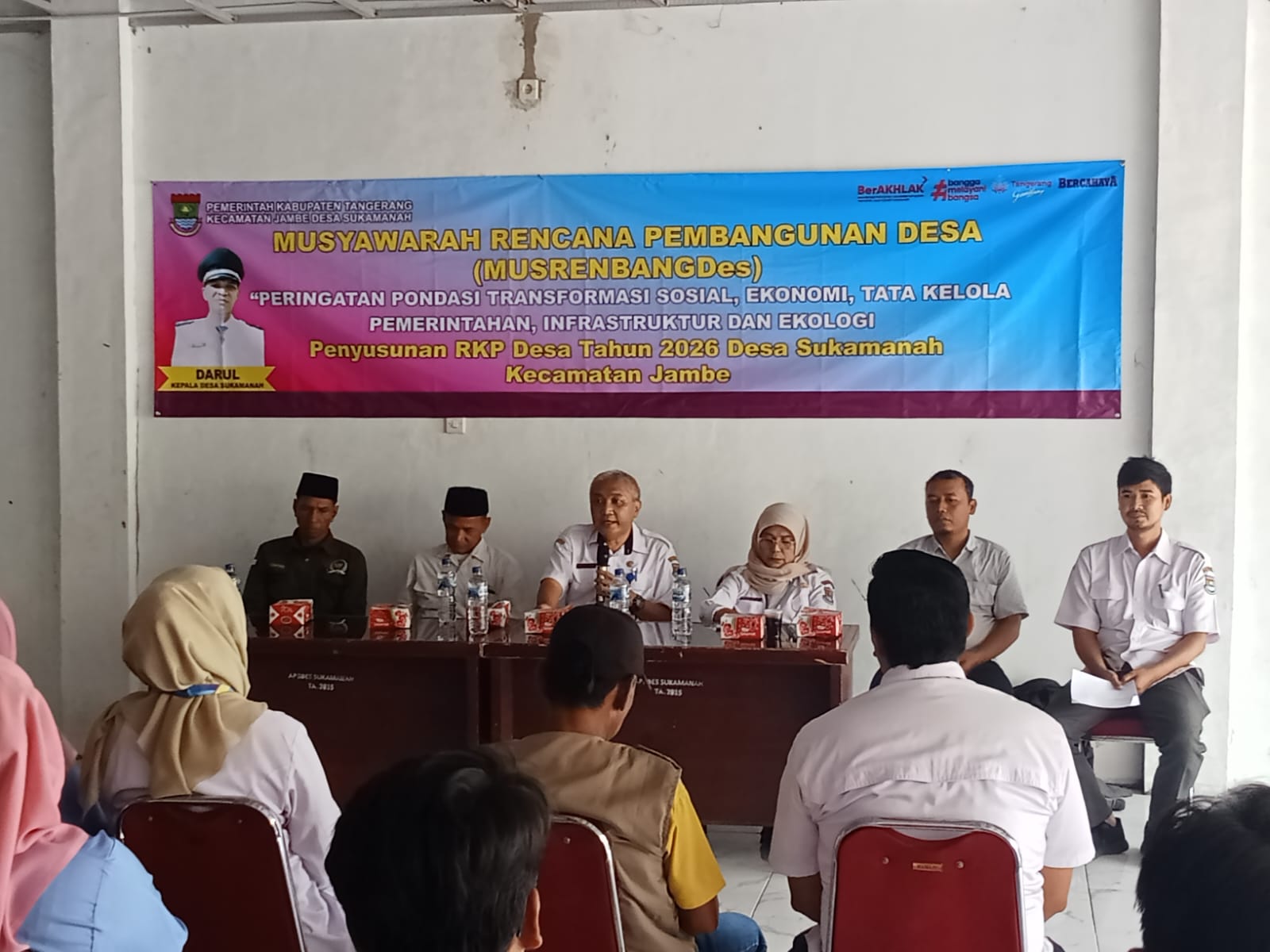 Musrembang Penyusunan RKPDesa Anggaran Tahun 2026 Desa Sukamanah Kecamatan Jambe