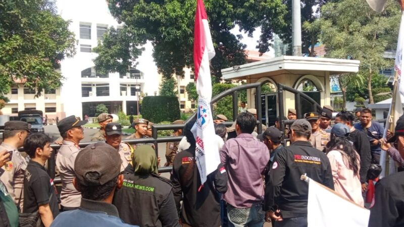 Ini Tuntutan FWJ Indonesia Aksi Demo Di Puspem Kota Tangerang