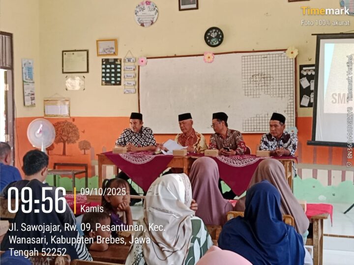 Rapat Komite SMPN 4 Wanasari Brebes dan Wali Murid Mufakat Sepakati Sumbangan Anak Didik