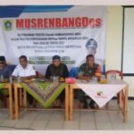 Danramil 0621-23/PP Kapten Inf Masrul Hadiri MurenbangDes Tingkat Desa di Aula kantor Desa Ciomas