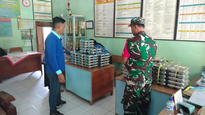 Resmi diluncurkan, Makanan Bergizi Gratis Mulai Didistribusikan ke Sekolah-sekolah di Kecamatan Pangkur Ngawi.