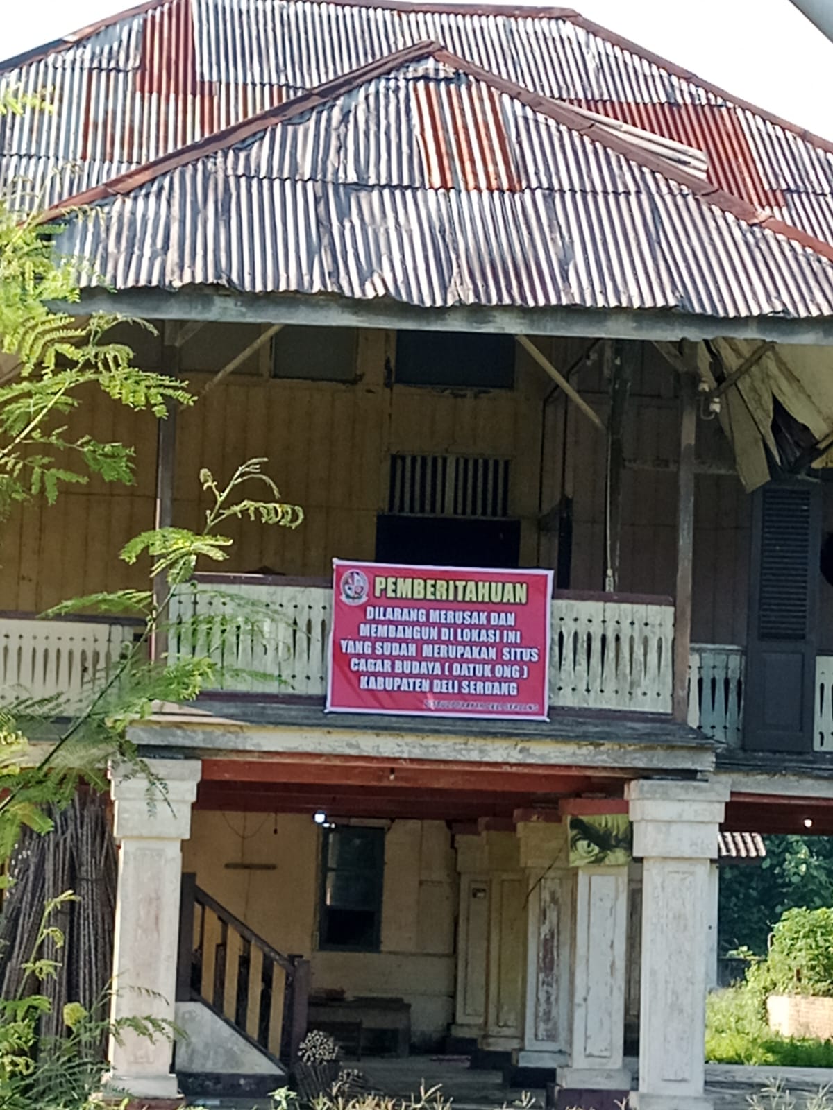 Penamaan “Rumah Datok Ong” Pada Situs Cagar Budaya Di Pagar Merbau Masih Dipertanyakan Berbagai Pihak