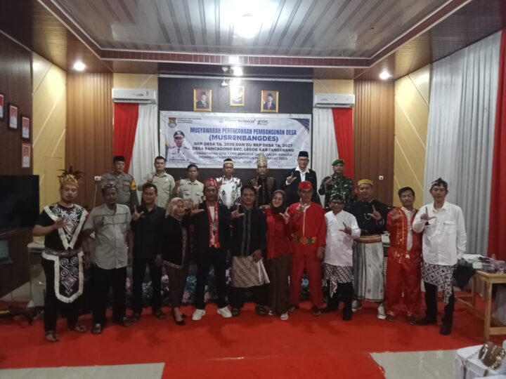 MusrenbangDes Musyawarah Perencanaan Pembangunan di Desa Rancagong Kecamatan Legok Kabupaten Tangerang Banten Tahun 2026/2027.
