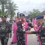 Kenal Sambut Komandan Batalyon B Pelopor Satbrimob Polda Kalteng