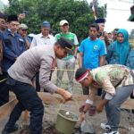 Danramil dan Kapolsek Rumpin Hadiri Groundbreaking, Zoom Meeting, Peletakan Batu Pertama KDKM Desa Rumpin