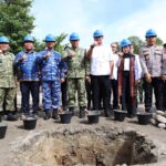 Pangdam I/BB Hadir Groundbreaking Pembangunan Koperasi Desa/Kelurahan Merah Putih (KDKMP) di Deli Serdang Prov Sumut