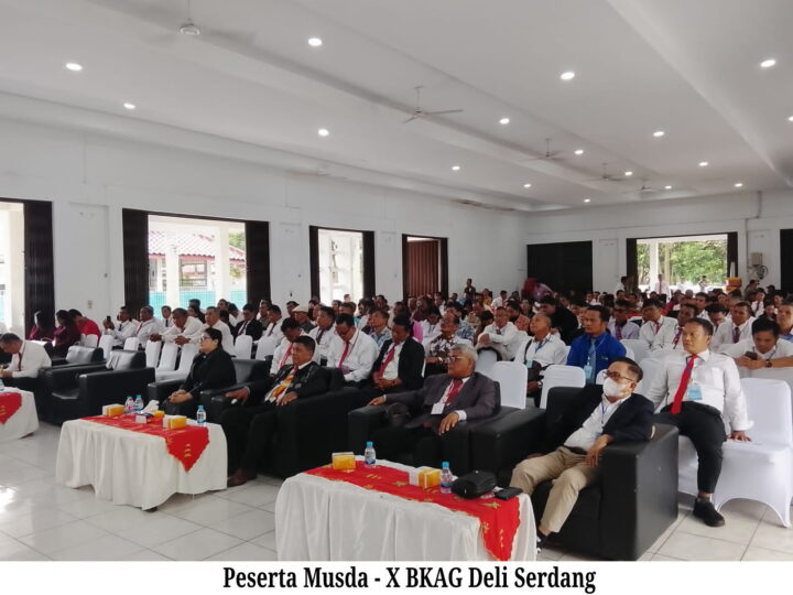 Musyawarah Daerah – X Badan Kerjasama Antar Gereja Kabupaten Deli Serdang Berjalan Hikmah dan Damai