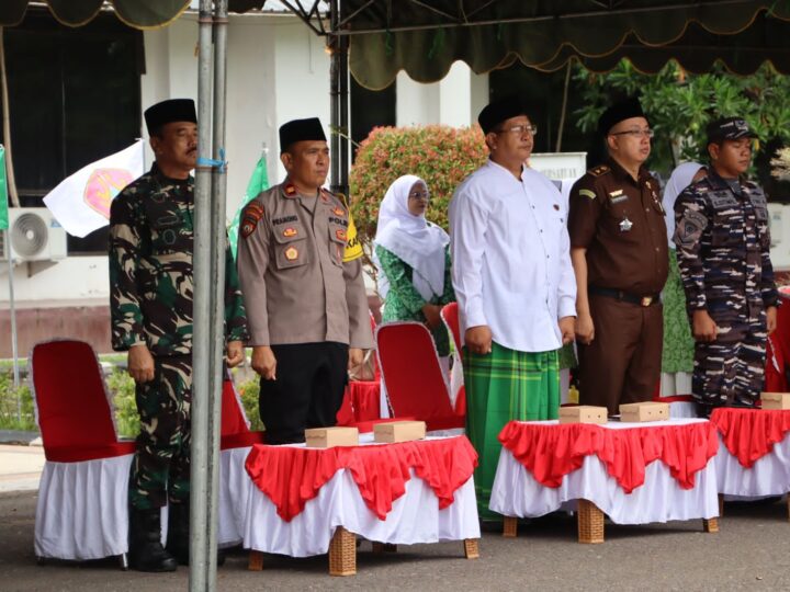 Komandan Kodim 1015/Sampit Hadiri Upacara Peringatan Hari Santri Nasional
