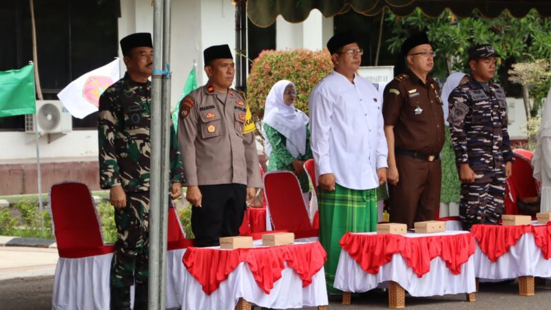 Komandan Kodim 1015/Sampit Hadiri Upacara Peringatan Hari Santri Nasional