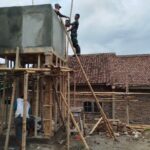 Satgas TMMD ke-126 Kodim 0601/Pandeglang Terus Genjot Pembuatan Bak Penampungan Air Sumur Bor, Progres Capai 85% di Hari ke-16