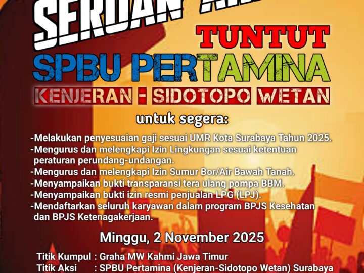 HMI Jatim bidang Hukum, Pertahanan dan Keamanan Regional Desak ESDM dan Pertamina Tertibkan SPBU Kenjeran–Sidotopo Wetan, Soroti Dugaan Pelanggaran Administratif dan Hak Pekerja