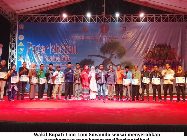 “Pagar Merbau, Art Festival 2025 Bahana Merbau Pusaka Nusantara Bergerak Bersama Melahirkan Generasi Budaya”