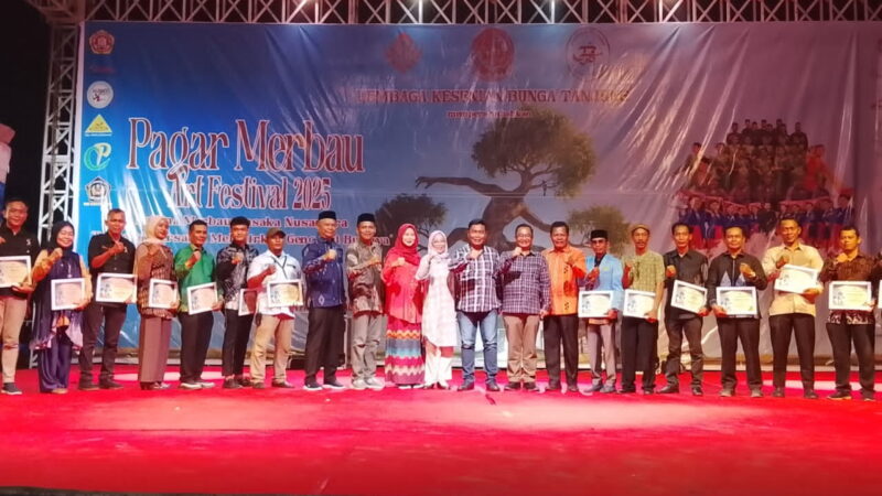 “Pagar Merbau, Art Festival 2025 Bahana Merbau Pusaka Nusantara Bergerak Bersama Melahirkan Generasi Budaya”