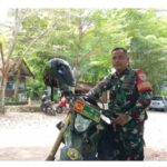 Serka Dede Sulaeman Babinsa Desa Koramil 0621-23/PP Rutin Giat Monitor Wilayah