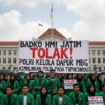 TOLAK KETERLIBATAN POLRI DALAM PENGELOLAAN “DAPUR MBG” BADKO HMI JATIM l: Fokuskan Polri Pada Tugas Pokok dan Fungsi (Tupoksi), Bukan Mengurus Logistik Pangan