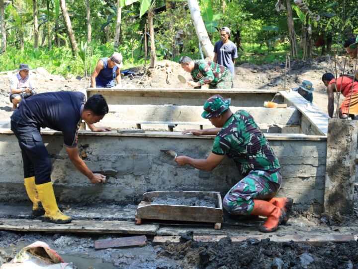 Satgas TMMD Kejar Target, Warga Desa Tagalaya Segera Nikmati Air Bersih Sebelum Penutupan