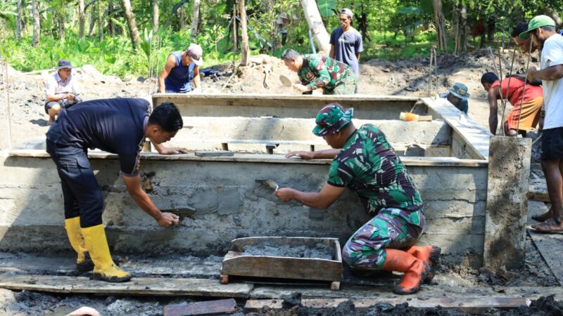 Satgas TMMD Kejar Target, Warga Desa Tagalaya Segera Nikmati Air Bersih Sebelum Penutupan