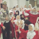 Unit Lantas Polsek Cikupa Latih Polisi Cilik di SD Islam Terpadu Smart Syahida