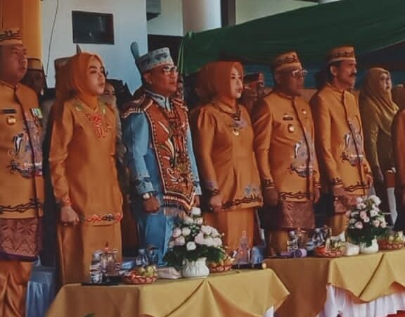 GUBERNUR KALTENG PIMPIN UPACARA HUT KOBAR ke-66: “MARI BERSATU BANGUN DAERAH MENUJU INDONESIA Emas