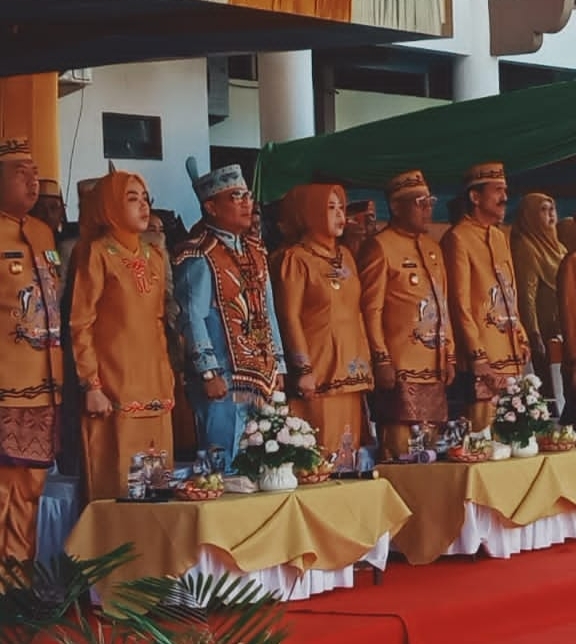 GUBERNUR KALTENG PIMPIN UPACARA HUT KOBAR ke-66: “MARI BERSATU BANGUN DAERAH MENUJU INDONESIA Emas