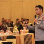 Kapolres Ngawi Jadi Narasumber Bimtek Peningkatan Kapasitas Kepala Desa se-Kabupaten Ngawi Tahun 2025