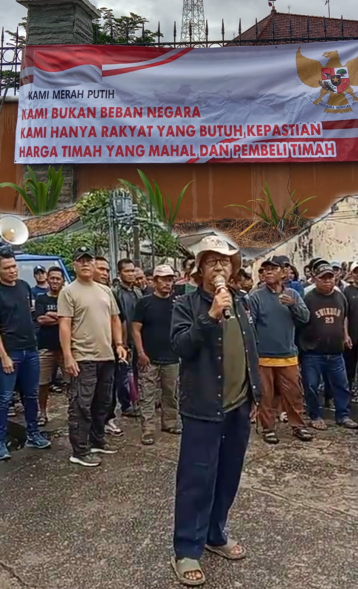Masyarakat Belinyu Lakukan Demonstrasi, Minta Harga Timah Naik Hingga Basmi Koruptor di PT Timah