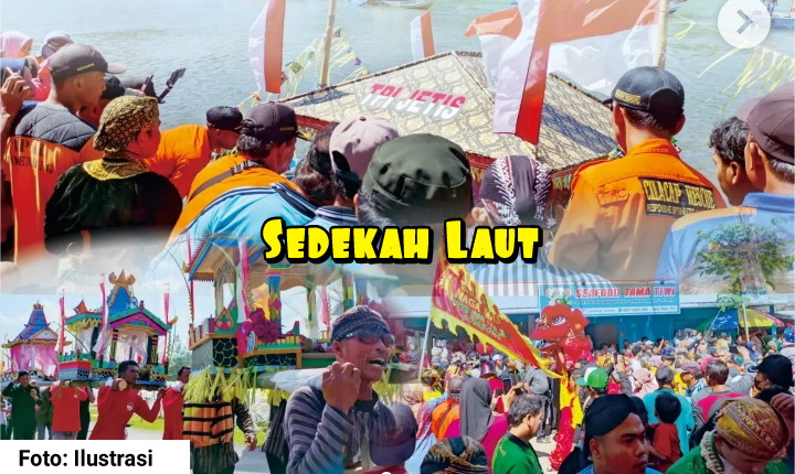 Masyarakat Nelayan Pegatan Katingan Kalimantan Tengah Mengadakan Acara Selamatan Laut/Pantai.