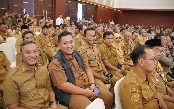 Bupati Pacitan Indrata Nur Bayuaji Hadiri Rakor Forkopimda Prov Jatim, Kabupaten/Kota dan Forkopimcam se Jawa Timur Tahun 2025