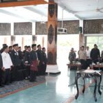 Wakil Bupati Gagarin Sumrambah, Menghadiri Pelantikan Pengurus IPSI Kabupaten Pacitan Periode 2025-2029.