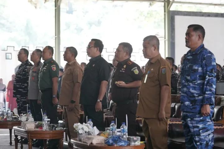 Ciptakan Sinergitas Forkopimda, Forkpimcam dan Tiga Pilar Desa Dukung Program Prioritas Nasional