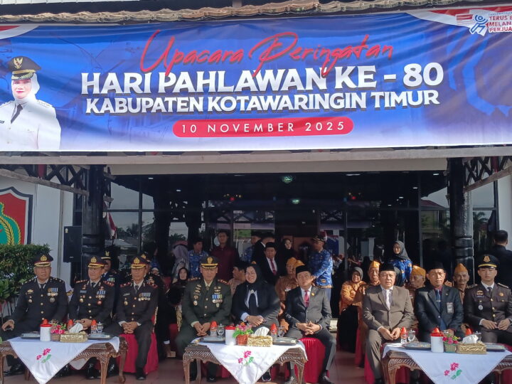 Komandan Kodim 1015/Sampit Pimpin Upacara Hari Pahlawan Tahun 2025.