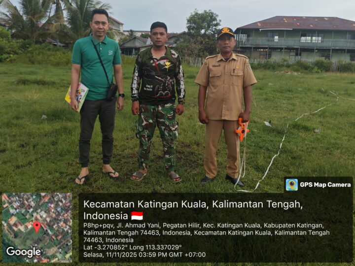 Koperasi Merah Putih Kecamatan Katingan Kuala Siap Membangun Gedung dan Lahannya Sudah Disiapkan.