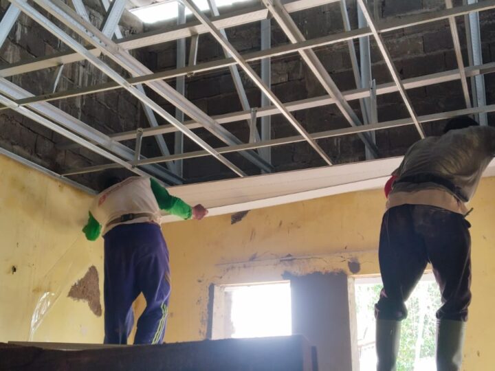 Sasaran Tambahan Satgas TMMD 126 Kodim 0801/Pacitan Lanjutkan Renovasi Polindes