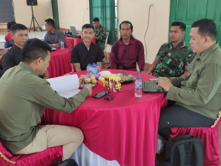 Kodim 1015/Sampit Ikuti Kegiatan Wasgiat Bidang Inteltek Dari Sintelad