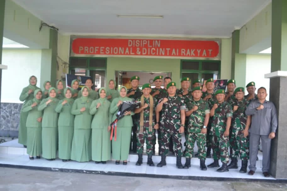 Kodim 1208/Sambas Gelar Acara Pisah Sambut Komandan Kodim