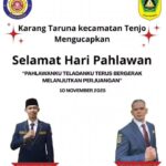Suherman Oki Ketua Katar Tenjo ”Para Pemuda Wajib Mengenang Jasa Pahlawan Dan Menjadi Generasi Penerus Bangsa Berprestasi”