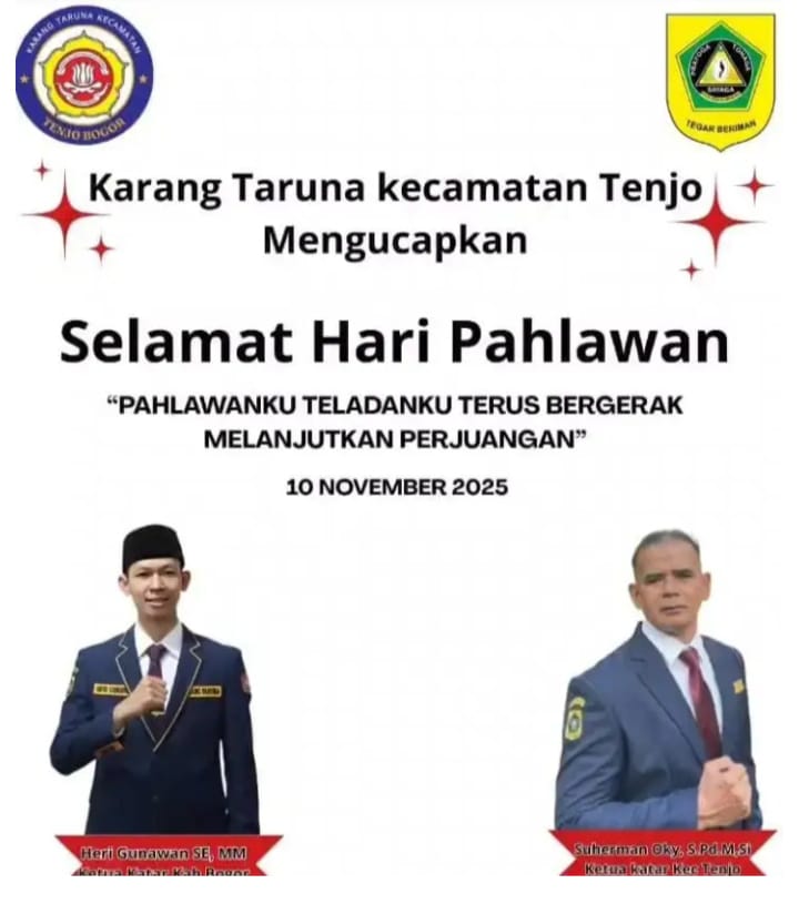 Suherman Oki Ketua Katar Tenjo ”Para Pemuda Wajib Mengenang Jasa Pahlawan Dan Menjadi Generasi Penerus Bangsa Berprestasi”