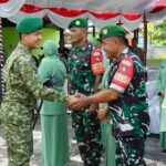 Pererat Silaturahmi, Dandim 1016/Palangka Raya Kunjungi Koramil Jajaran