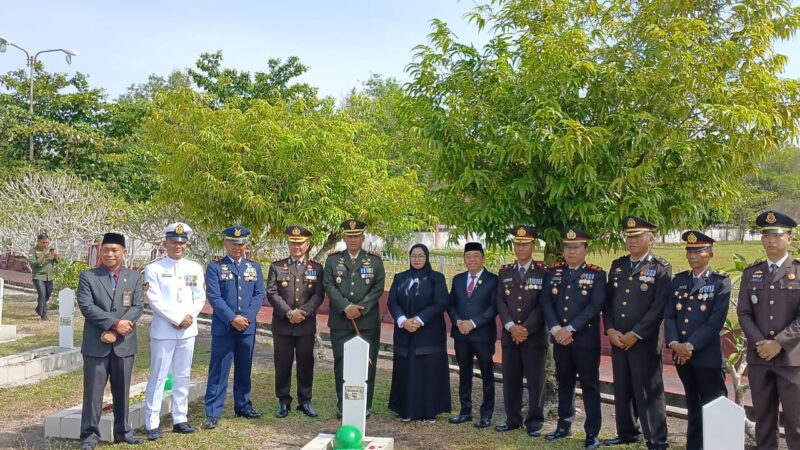 Dandim 1015/Sampit Pimpin Ziarah Nasional Hari Pahlawan Ke-80