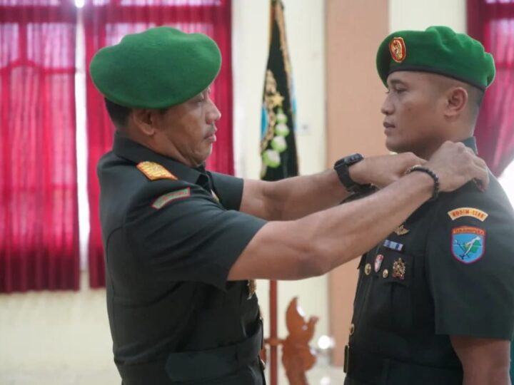 Korem 121/Abw Gelar Acara Sertijab Komandan Kodim 1208/Sambas