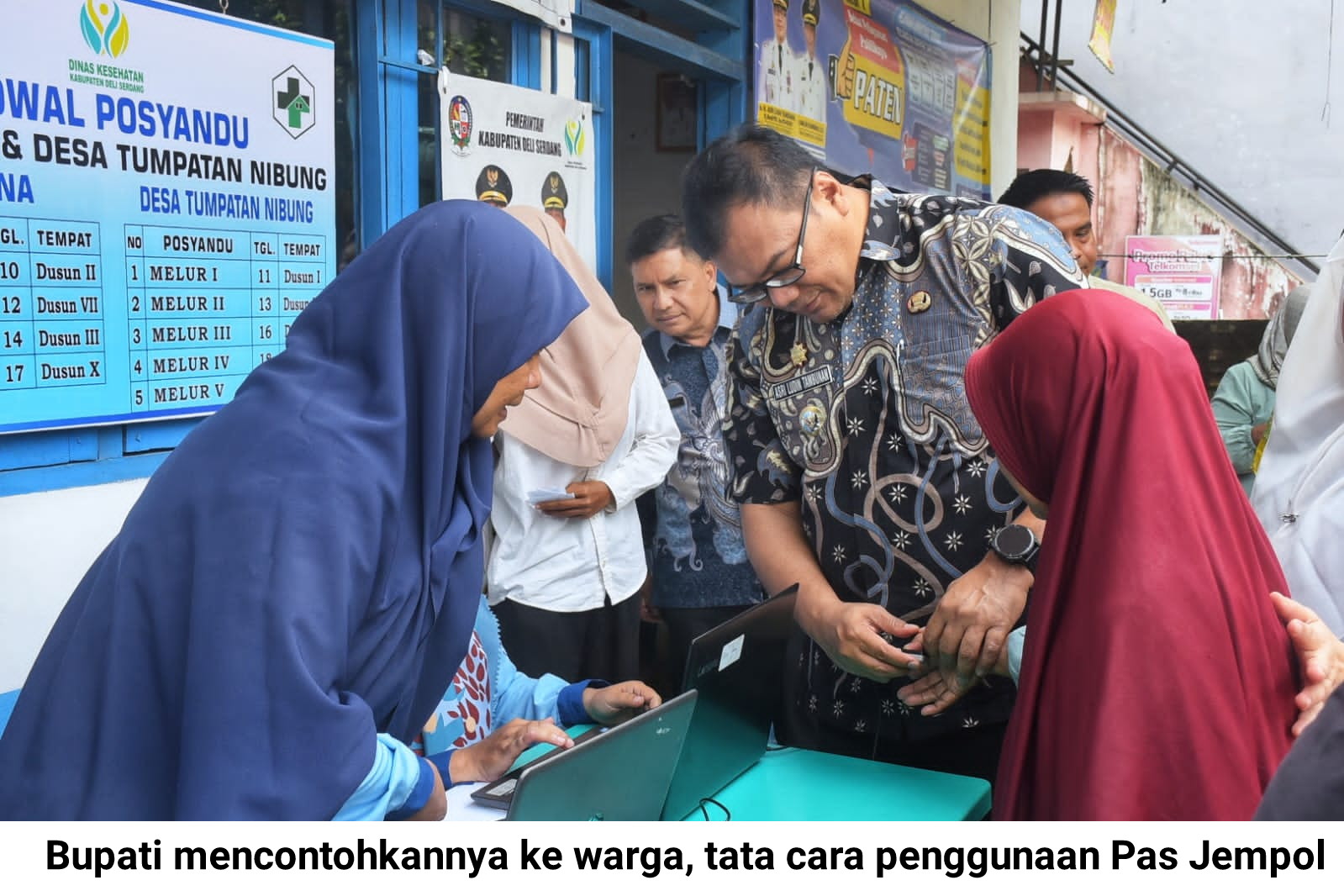 Bupati Deli Serdang dr.H.Asri Ludin Tambunan “Pas Jempol Sudah Optimal”