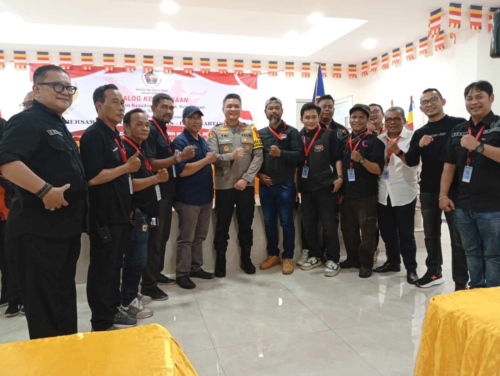 Dengan Penuh Semangat, Pokja PWI dan FWJI Jakarta Barat Sukses Gelar Diolog Kebangsaan