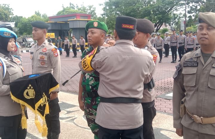 Dandim 1015/Sampit Hadiri Apel Gelar Pasukan Operasi Zebra Telanjang Ta 2025