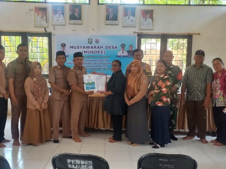 Babinsa Koramil 1015-05/Kota Besi Hadiri Musyawarah RKPDes TA. 2025