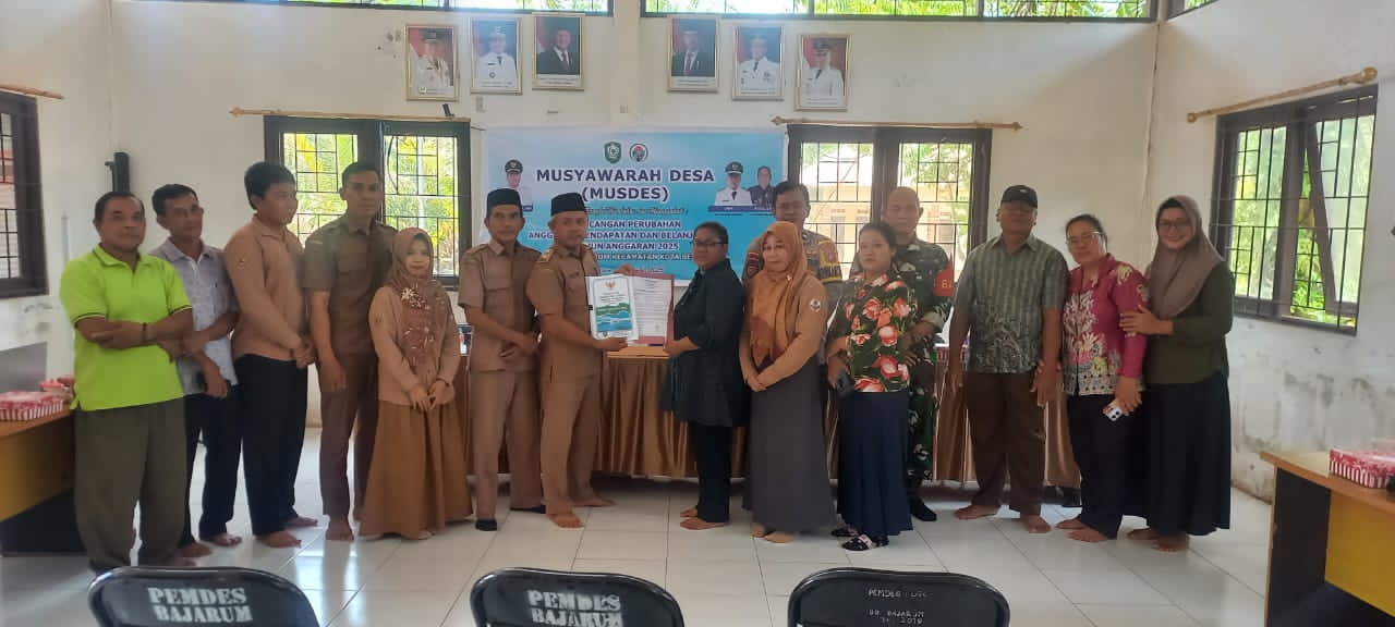 Babinsa Koramil 1015-05/Kota Besi Hadiri Musyawarah RKPDes TA. 2025