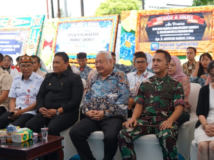 Dukung Program MBG, Dandim 1016/Plk Hadiri Peresmian Dapur SPPG Pahandut Langkai 4