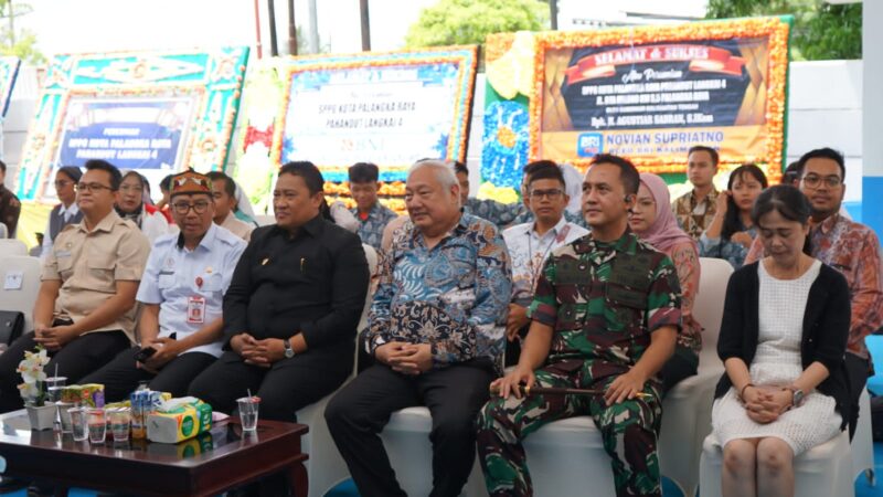 Dukung Program MBG, Dandim 1016/Plk Hadiri Peresmian Dapur SPPG Pahandut Langkai 4