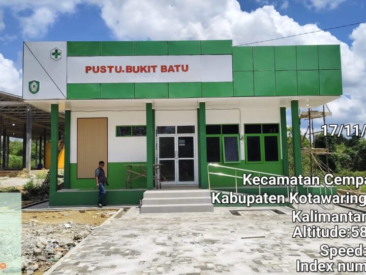 Diduga Pembangunan Gedung Pustu Desa Bukit Batu Kecamatan Cempaga Hulu KOTIM Tidak Sesuai RAB