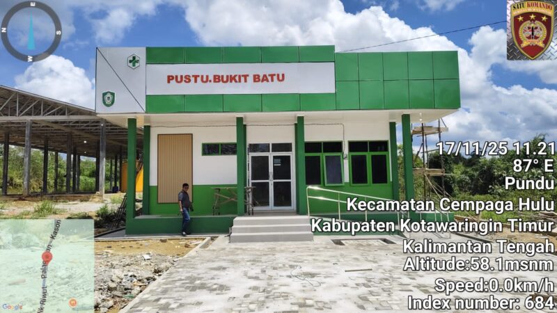 Diduga Pembangunan Gedung Pustu Desa Bukit Batu Kecamatan Cempaga Hulu KOTIM Tidak Sesuai RAB